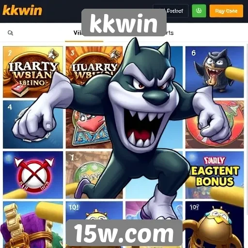 kkwin oferece uma ampla seleção de jogos online